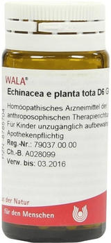 Wala-Heilmittel Echinacea E Planta Tota D 6 Globuli (20 g)