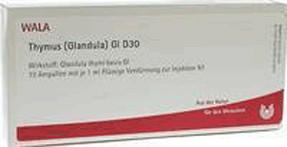 Wala-Heilmittel Thymus glandula gl D 30 Ampullen (10 x 1 ml)