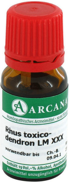 Arcana LM Rhus Tox. XXX (10 ml)
