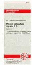DHU Stibium Sulf. Nigrum D 6 Tabletten (80 Stk.)