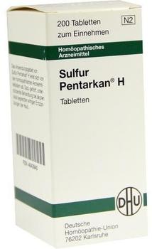 DHU Sulfur Pentarkan H Tabletten (200 Stk.)