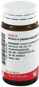Wala-Heilmittel Arnica E Planta Tota D 4 Globuli (24 g)