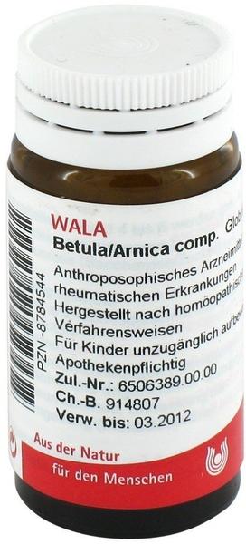 Wala-Heilmittel Betula/Arnica Comp. Globuli (20 g)