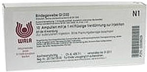Wala-Heilmittel Bindegewebe Gl D 30 Ampullen (10 x 1 ml)