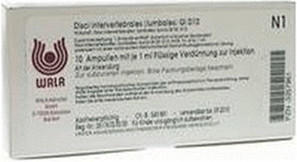 Wala-Heilmittel Disci Intervert Lumb. Gl D 12 Ampullen (10 x 1 ml)
