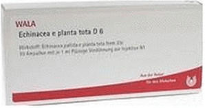 Wala-Heilmittel Echinacea E Planta Tota D 6 Ampullen (10 x 1 ml)