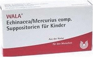 Wala-Heilmittel Echinacea/Merc. Comp. Suppos. Kdr. (10 x 1 g)