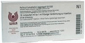 Wala-Heilmittel Folliculi Lymph. Aggr. Gl D 30 Ampullen (10 x 1 ml)