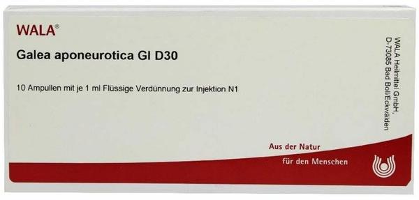 Wala-Heilmittel Galea Aponeurotica Gl D 30 Ampullen (10 x 1 ml)