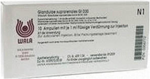 Wala-Heilmittel Glandulae Supraren. Gl D 30 Ampullen (10 x 1 ml)