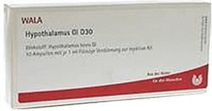 Wala-Heilmittel Hypothalamus Gl D 30 Ampullen (10 x 1 ml)