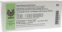 Iscucin Quercus Potenzreihe I Ampullen 10X1 ml
