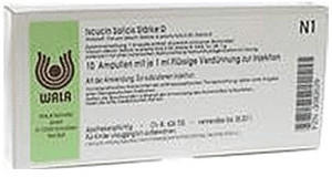 Wala-Heilmittel Iscucin Salicis Stärke D Ampullen (10 x 1 ml)