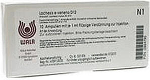 Wala-Heilmittel Lachesis E Veneno Gl D 12 Ampullen (10 x 1 ml)