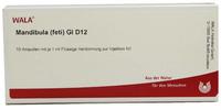 Mandibula feti GL D 12 Ampullen 10X1 ml