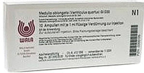Wala-Heilmittel Medulla Oblongata Ven.Qu.Gl D 30 Ampullen (10 x 1 ml)