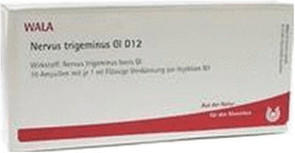Wala-Heilmittel Nervus Trigeminus Gl D 12 Ampullen (10 x 1 ml)