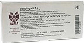Wala-Heilmittel Oesophagus Gl D 5 Ampullen (10 x 1 ml)