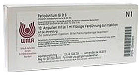 Wala-Heilmittel Periodontium Gl D 5 Ampullen (10 x 1 ml)