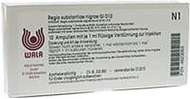 Wala-Heilmittel Regio Subst. Nigrae Gl D 12 Ampullen (10 x 1 ml)
