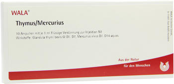 Wala-Heilmittel Thymus/ Mercurius Ampullen (10 x 1 ml)