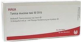 Wala-Heilmittel Tunica Mucosa Nasi. Gl D 15 Ampullen (10 x 1 ml)