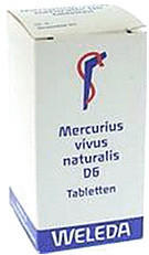 Weleda Mercurius Vivus Nat. D 6 Tabletten (80 Stk.)