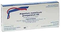 Weleda Argentum Metallicum Praep. D 6 Ampullen (8 x 1 ml)