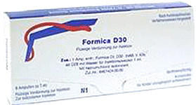 Weleda Formica D 30 Ampullen (8 x 1 ml)