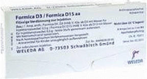 Weleda Formica D 3 / Formica D15 AA Ampullen (8 x 1 ml)