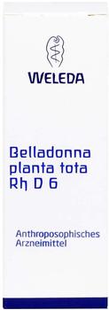 Weleda Belladonna Planta Tota Rh D 6 Dilution (20 ml)