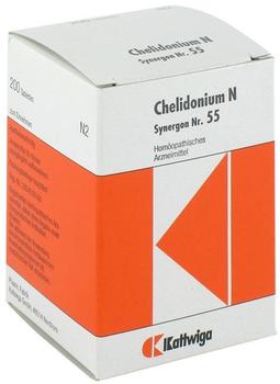Kattwiga Synergon 55 Chelidonium N Tabletten (200 Stk.)