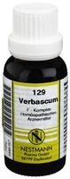 PZN-DE 04484727, NESTMANN Verbascum F Komplex Nr.129 Dilution 20 ml, Grundpreis: