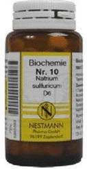 Nestmann Biochemie 10 Natrium Sulfuricum D 6 Tabletten (100 Stk.)