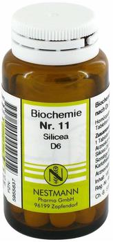 Nestmann Biochemie 11 Silicea D 6 Tabletten (100 Stk.)