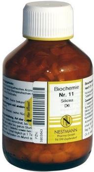 Nestmann Biochemie 11 Silicea D 6 Tabletten (400 Stk.)