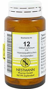 Nestmann Biochemie 12 Calcium Sulfuricum D 6 Tabletten (100 Stk.)