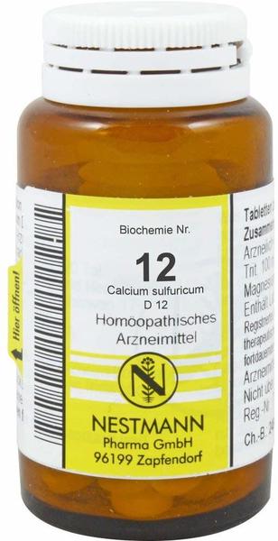 Nestmann Biochemie 12 Calcium Sulfuricum D 12 Tabletten (100 Stk.)