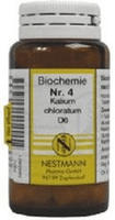 Biochemie 4 Kalium chloratum D 6 Tablett 100 St