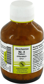 Nestmann Biochemie 4 Kalium Chloratum D 12 Tabletten (400 Stk.)