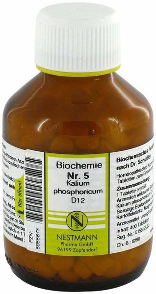 Nestmann Biochemie 5 Kalium Phosphoricum D 12 Tabletten (400 Stk.)