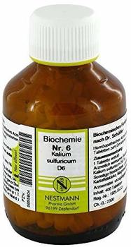 Nestmann Biochemie 6 Kalium Sulfuricum D 6 Tabletten (400 Stk.)
