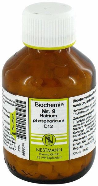 Nestmann Biochemie 9 Natrium Phosphoricum D 12 Tabletten (400 Stk.)