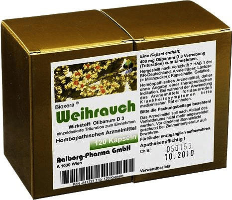 Aalborg Pharma Weihrauch Bioxera Kapseln (120 Stk.)