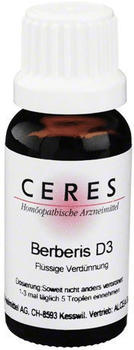 Alcea Ceres Berberis D 3 Dilution (20 ml)