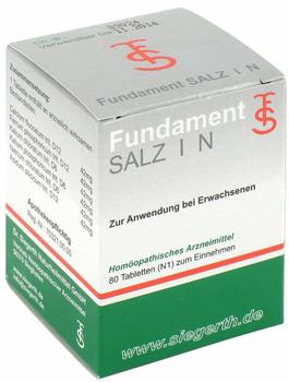 Dr. F.U.C.-H. Siegerth Fundament Salz I N Tabletten (80 Stk.)