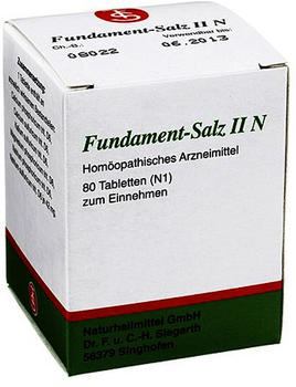 Dr. F.U.C.-H. Siegerth Fundament Salz Ii N Tabletten (80 Stk.)