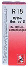 Dr. Reckeweg Cysto Gastreu S R 18 Tropfen (50 ml)