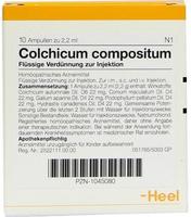 COLCHICUM COMPOSITUM Ampullen 10 St