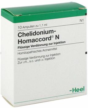 Heel Chelidonium Homaccord N Ampullen (10 Stk.)